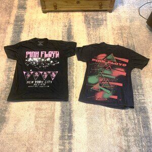 Pink Floyd T Shirts (2) Sz M